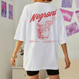 Women's Negroni Nights Vintage Graphic Tee – Soft Cotton