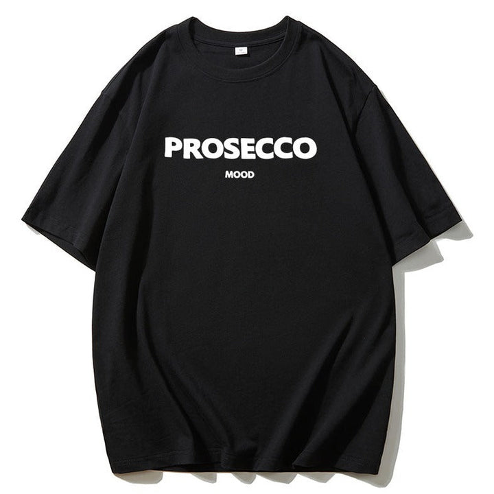 Women's Prosecco Mood Oversized Cotton Shirt – Relaxed Fit – view 6