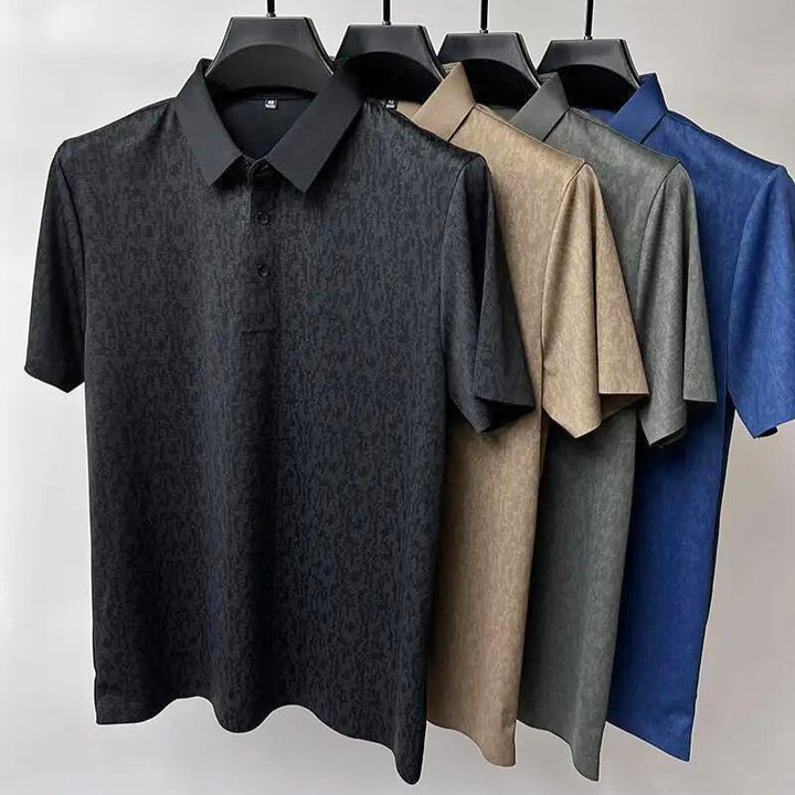 Men's Silk-Touch Tailored Shirt – Breathable Smart-Casual Wear – view 6