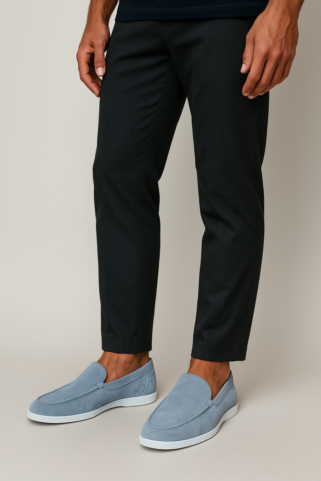 Men's Suede Loafers – Cushioned Slip-On Smart Casual Shoes – view 11