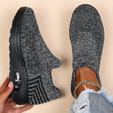 Women's Knit Air Cushion Sneakers - Orthopedic Comfort