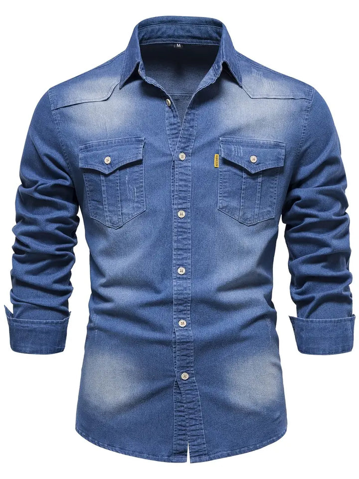 Men's Cotton Button-Down Shirt – Smart Casual Everyday Wear – view 2