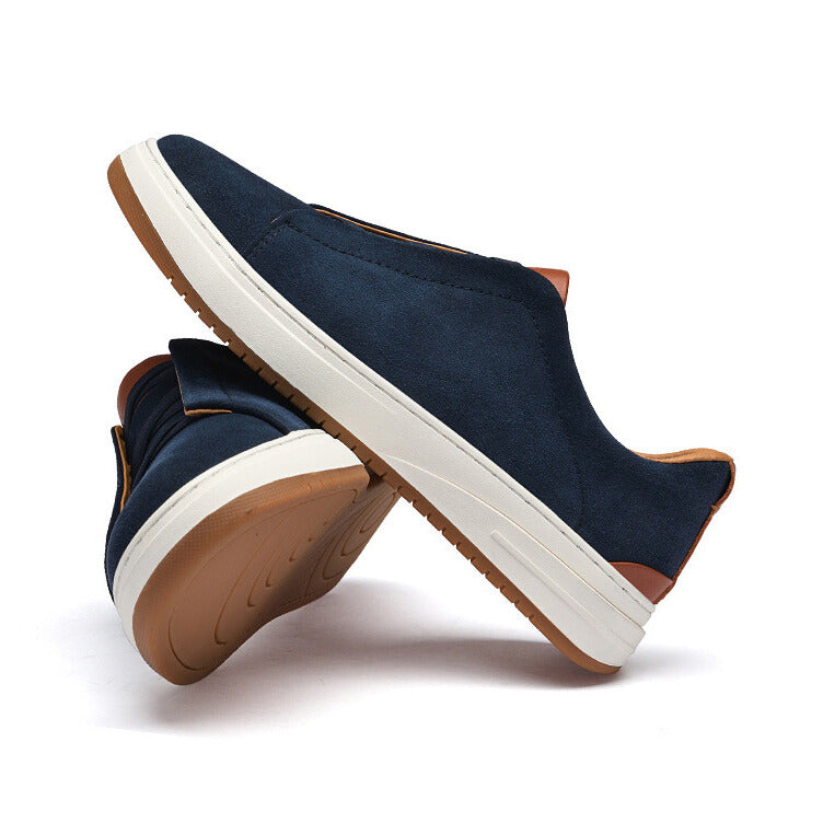 Men's Suede Slip-On Sneakers – Cushioned Everyday Trainers – view 7