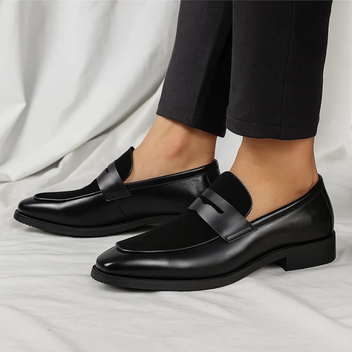 Men's Leather Penny Loafers – Italian Slip-On Shoes – view 6