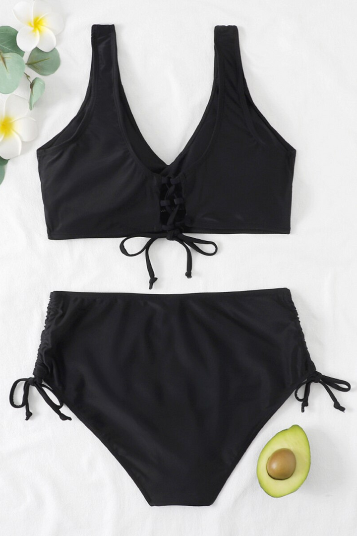 Women's Solid Swimsuit - Durable & Comfortable for Summer