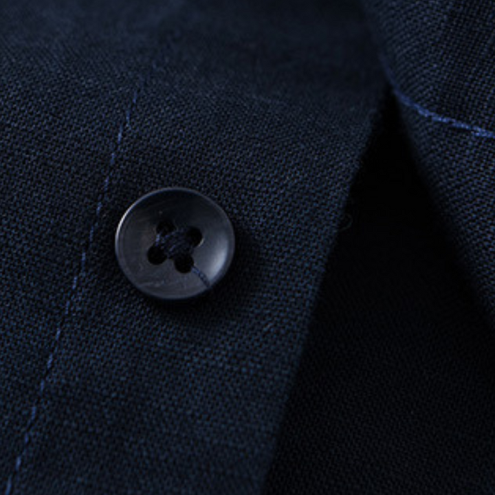 Men's Cotton-Linen Shirt – Relaxed Fit Casual Summer Shirt