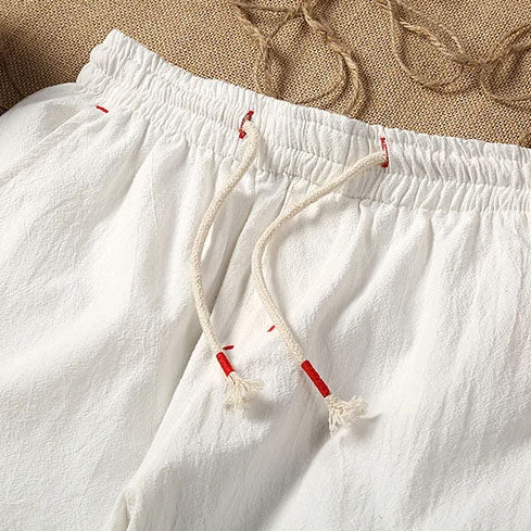 Men's Cotton Drawstring Shorts – Lightweight Summer Comfort – view 9