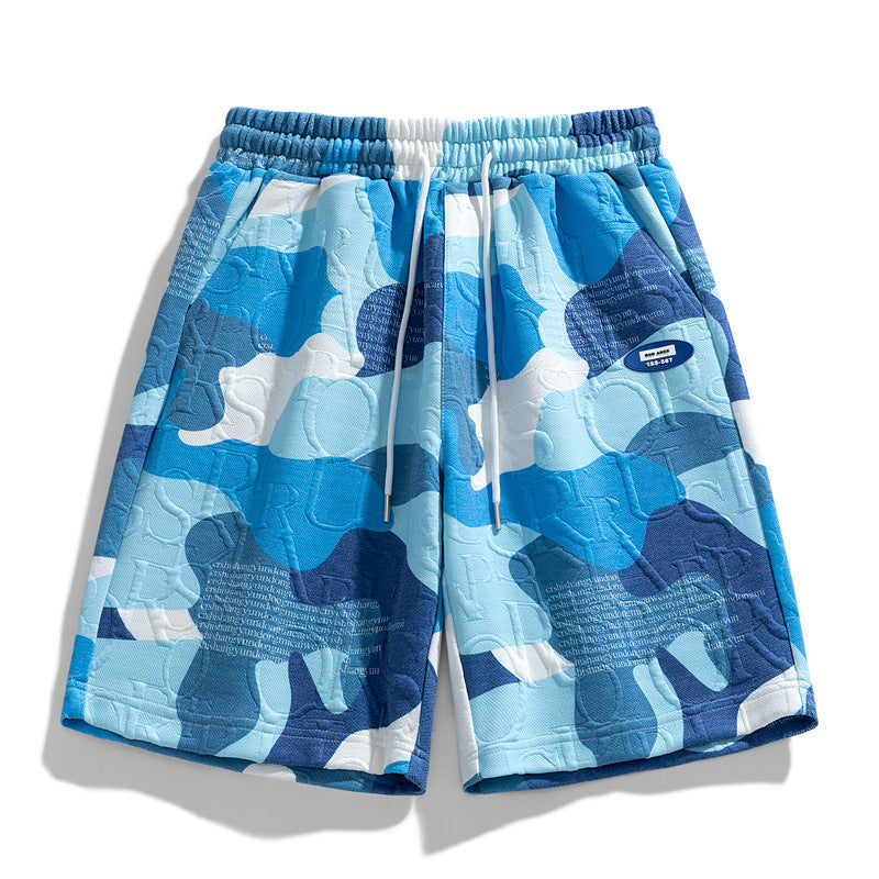 Men's Camo Relaxed Shorts – Lightweight Summer Streetwear – view 4