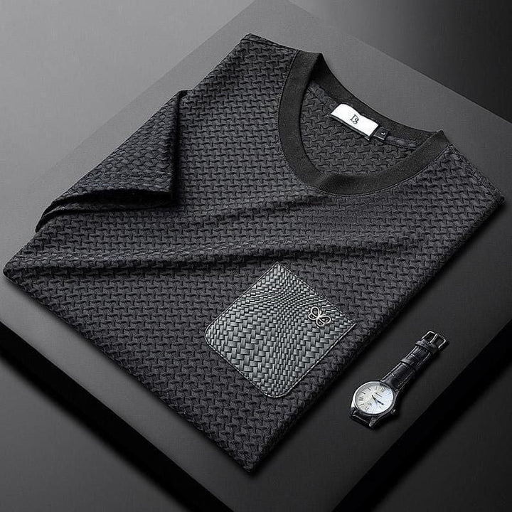 Men's Jacquard Knit Lounge Set – Premium Loungewear Co-ord – view 3