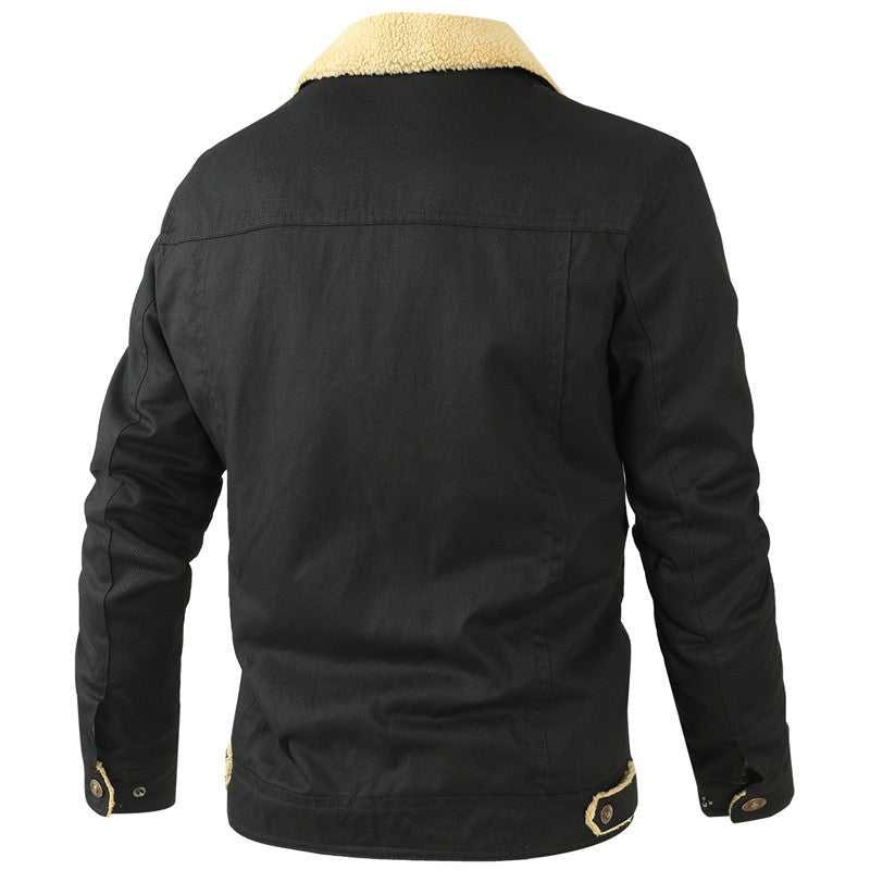 Men's Wool Blend Casual Jacket – Tailored Smart Layering Piece – view 5