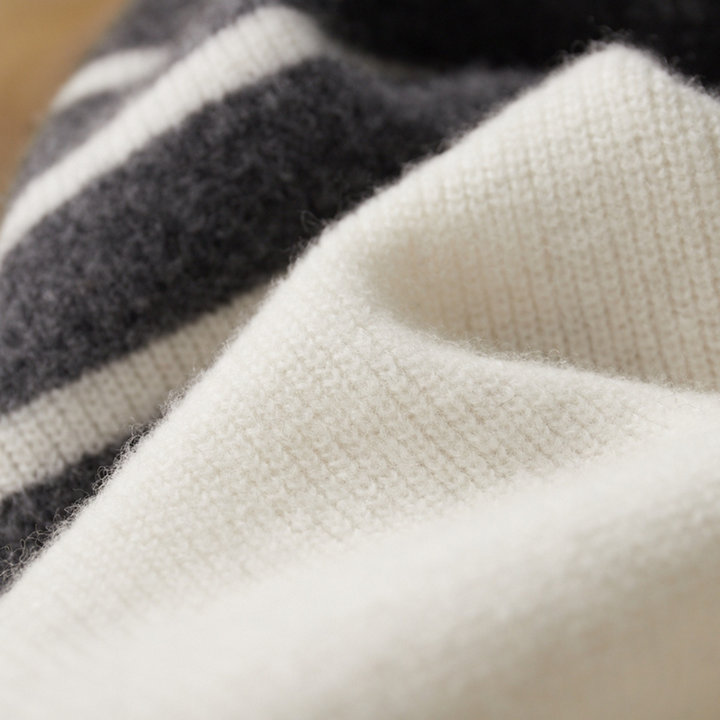 Men's Striped Knitwear Set – Relaxed Two-Piece Knit Co-Ord – view 8