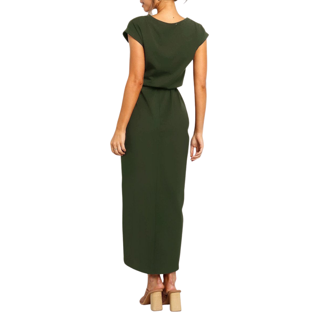 Women's Casual Midi Dress - Effortless Style for Any Occasion