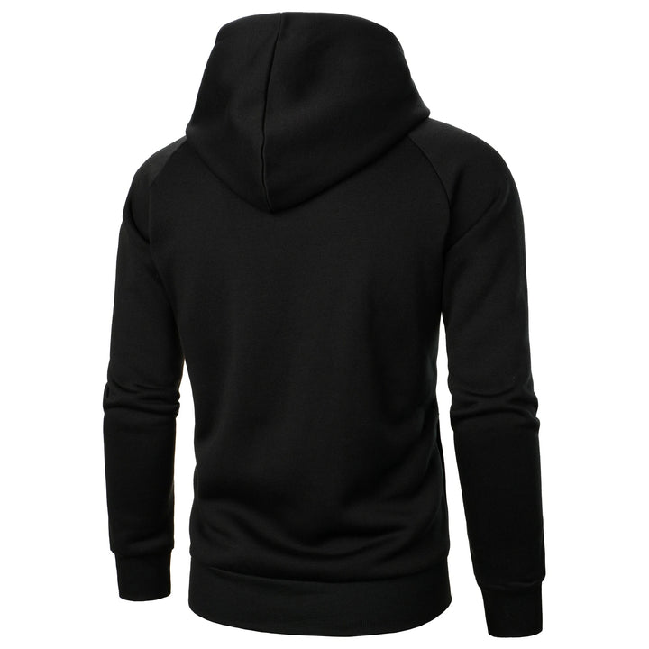 Men's Cotton-Blend Crossover Hoodie – Midweight Fleece Pullover – view 11