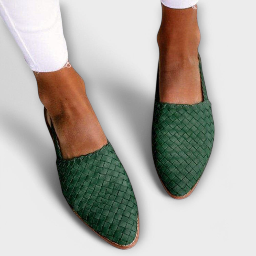 Women's Handwoven Moccasins - Italian-Inspired Comfort