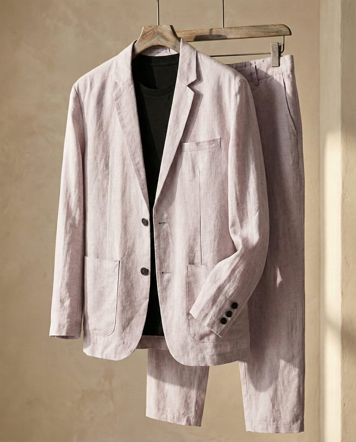 Men's Linen Suit – Relaxed Two-Piece Summer Tailoring – view 2