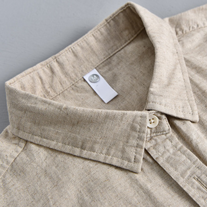 Men's Cotton-Linen Shirt – Relaxed Fit Casual Summer Shirt – view 9