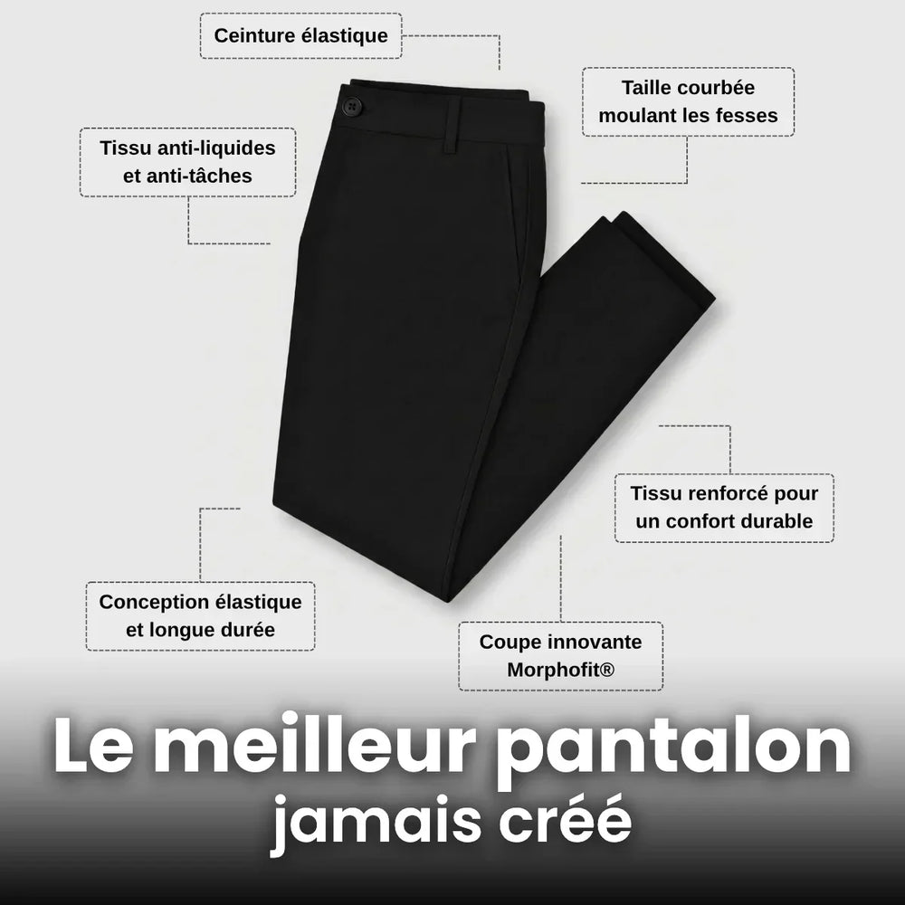 Men's Stretch Pants - MorphoFit for Everyday Comfort
