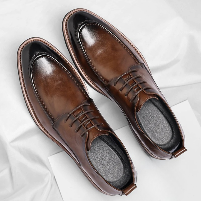 Men's Leather Derby Shoes – Smart Office & Formal Footwear – view 2