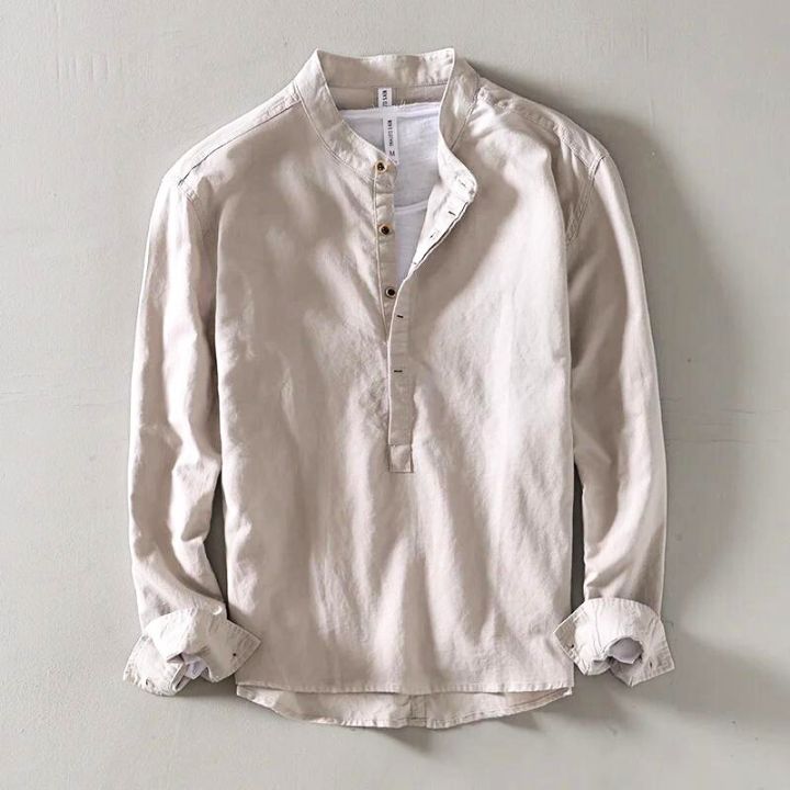 Men's Lightweight Linen Shirt – Cool Breathable Summer Style