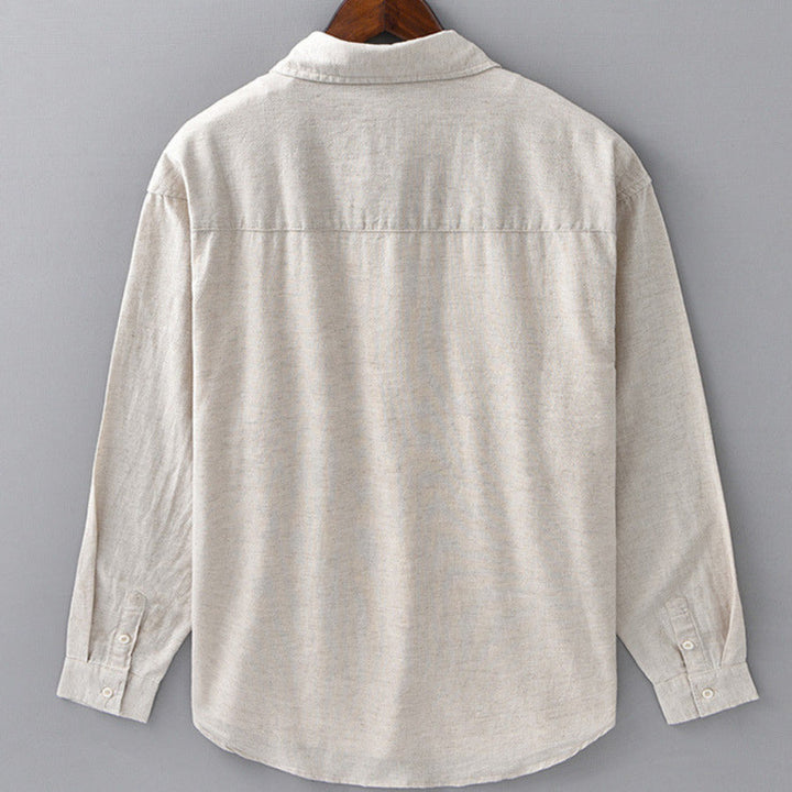 Men's 100% Linen Shirt – Breathable Relaxed Summer Fit – view 2