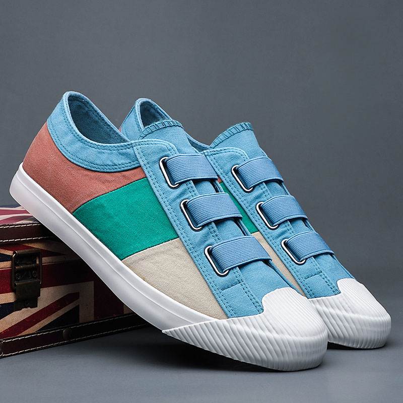 Men's Canvas Trainers – Cushioned Everyday Street Style