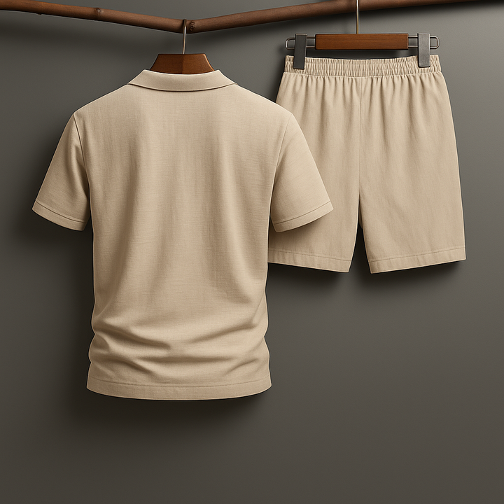 Men's Linen-Cotton Co-Ord Set – Relaxed Two-Piece for Summer – view 2