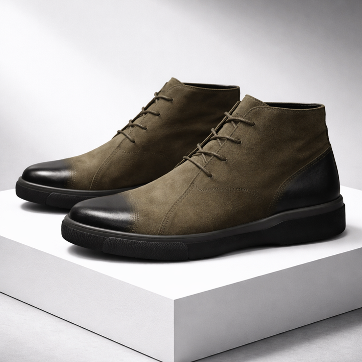 Men's Leather Chukka Boots – Smart Casual Ankle Desert Boots – view 4