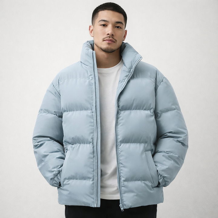 Men's Insulated Puffer Jacket – Lightweight Warm Winter Coat – view 2