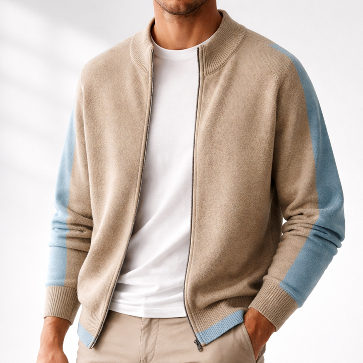 Men's Merino Wool Half-Zip Jumper – Lightweight Knit Sweater – view 10