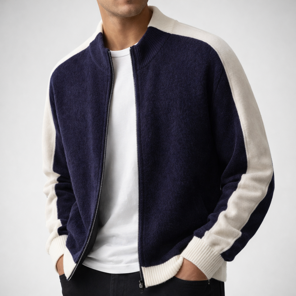 Men's Merino Wool Half-Zip Jumper – Lightweight Knit Sweater – view 11