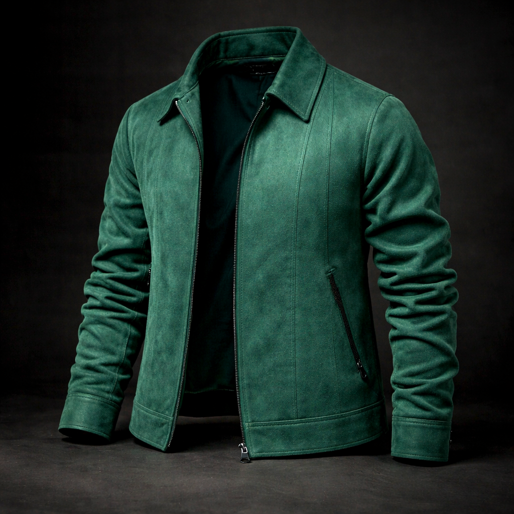 Men's Marseille Suede Jacket – Vintage-Finish Casual Layering – view 5
