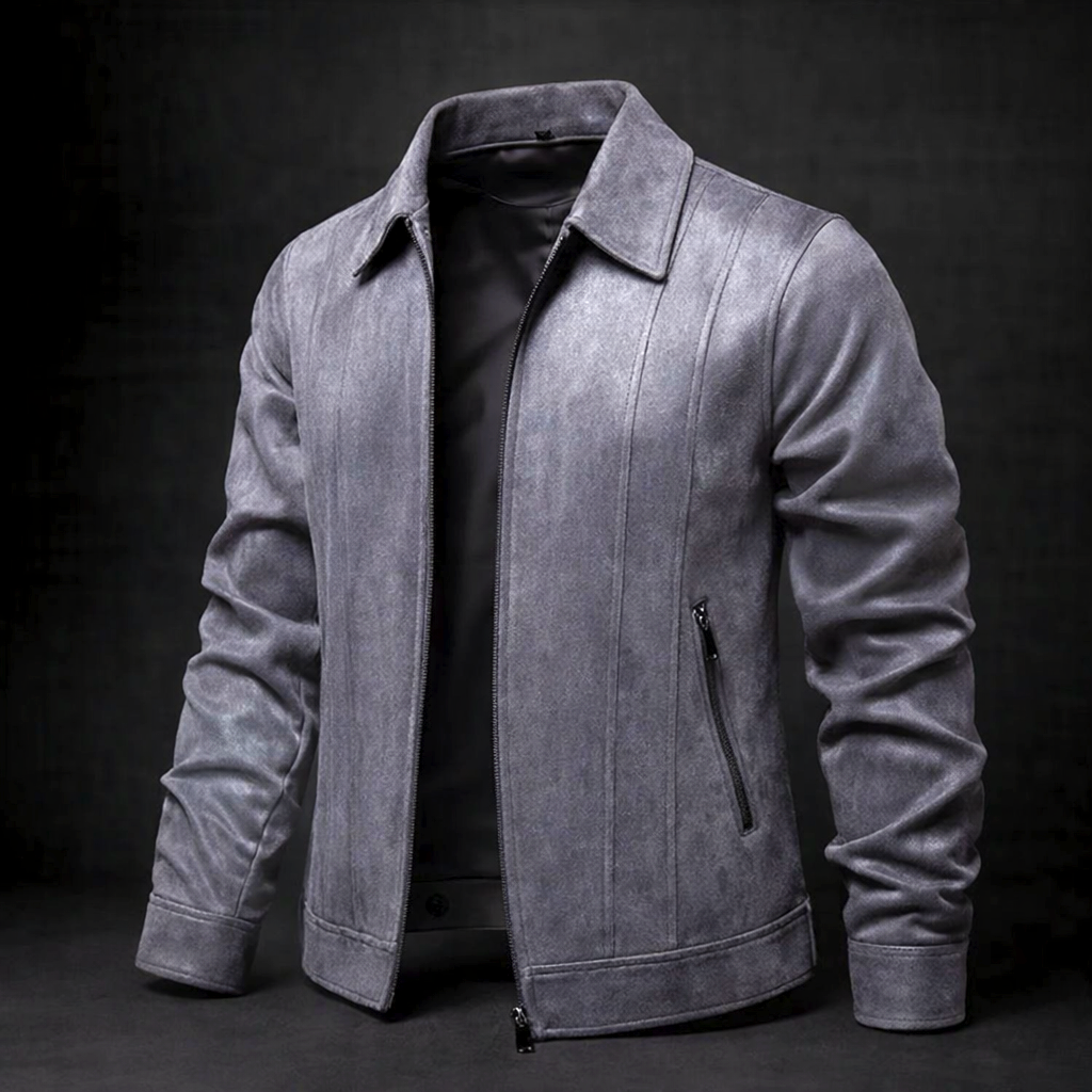Men's Marseille Suede Jacket – Vintage-Finish Casual Layering – view 7