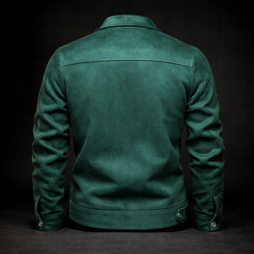 Men's Marseille Suede Jacket – Vintage-Finish Casual Layering – view 6