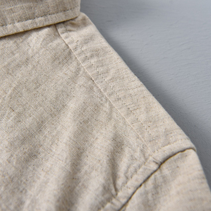 Men's Cotton-Linen Shirt – Relaxed Fit Casual Summer Shirt – view 8