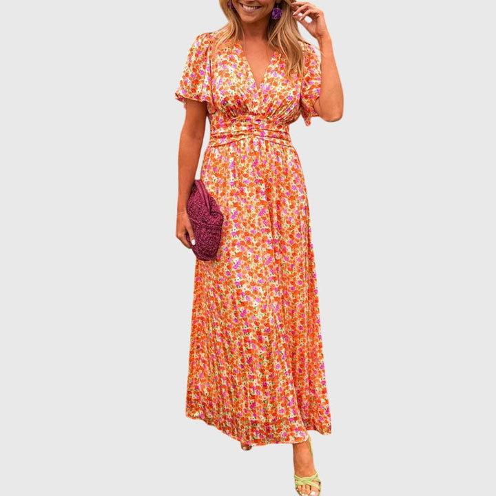 Women's Alice Floral Summer Dress - Effortless Elegance for Sunny Days