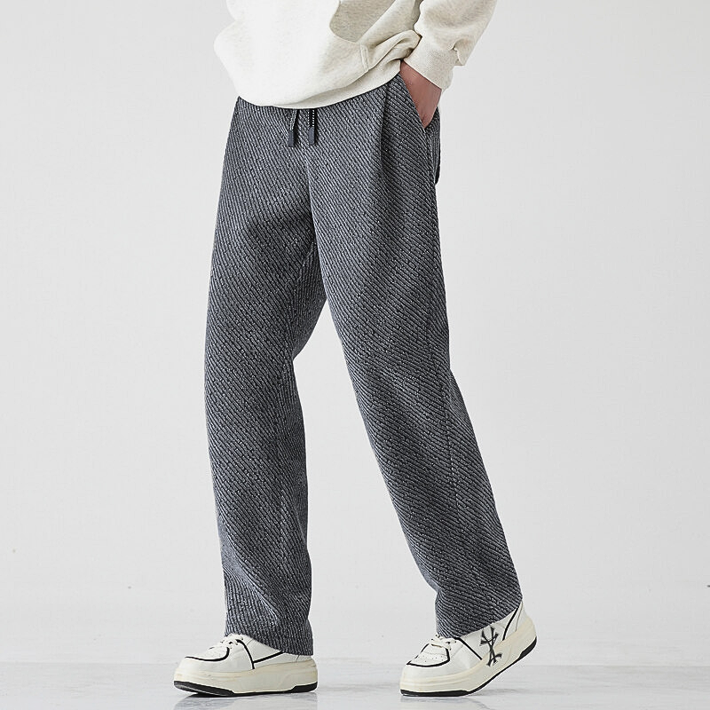 Men's Static Weave Joggers – Relaxed Straight-Leg Comfort – view 3
