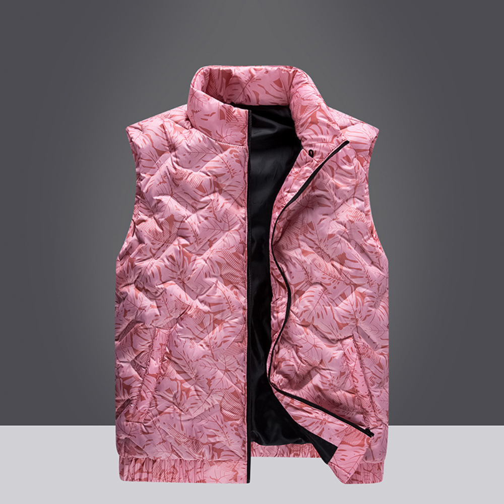 Men's Down Puffer Gilet – Lightweight Waterproof Body Warmer – view 3