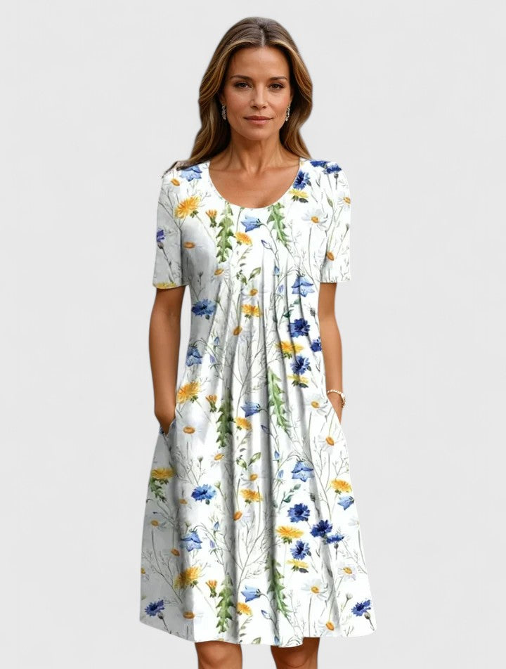 Women's Valorynn Elegant Dress - Flattering Fit with Pockets