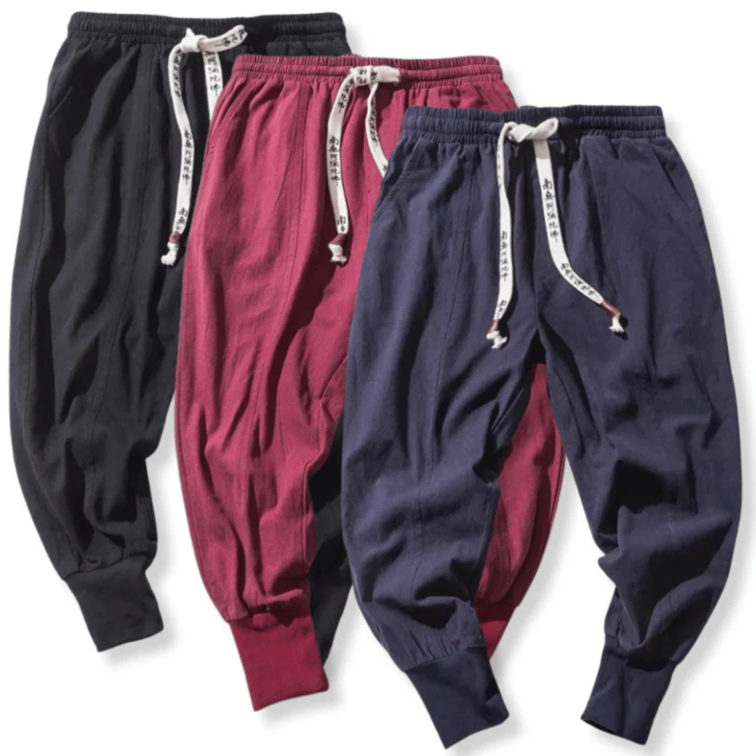 Men's Stretch-Cuff Comfort Joggers – Relaxed Everyday Trousers – view 9