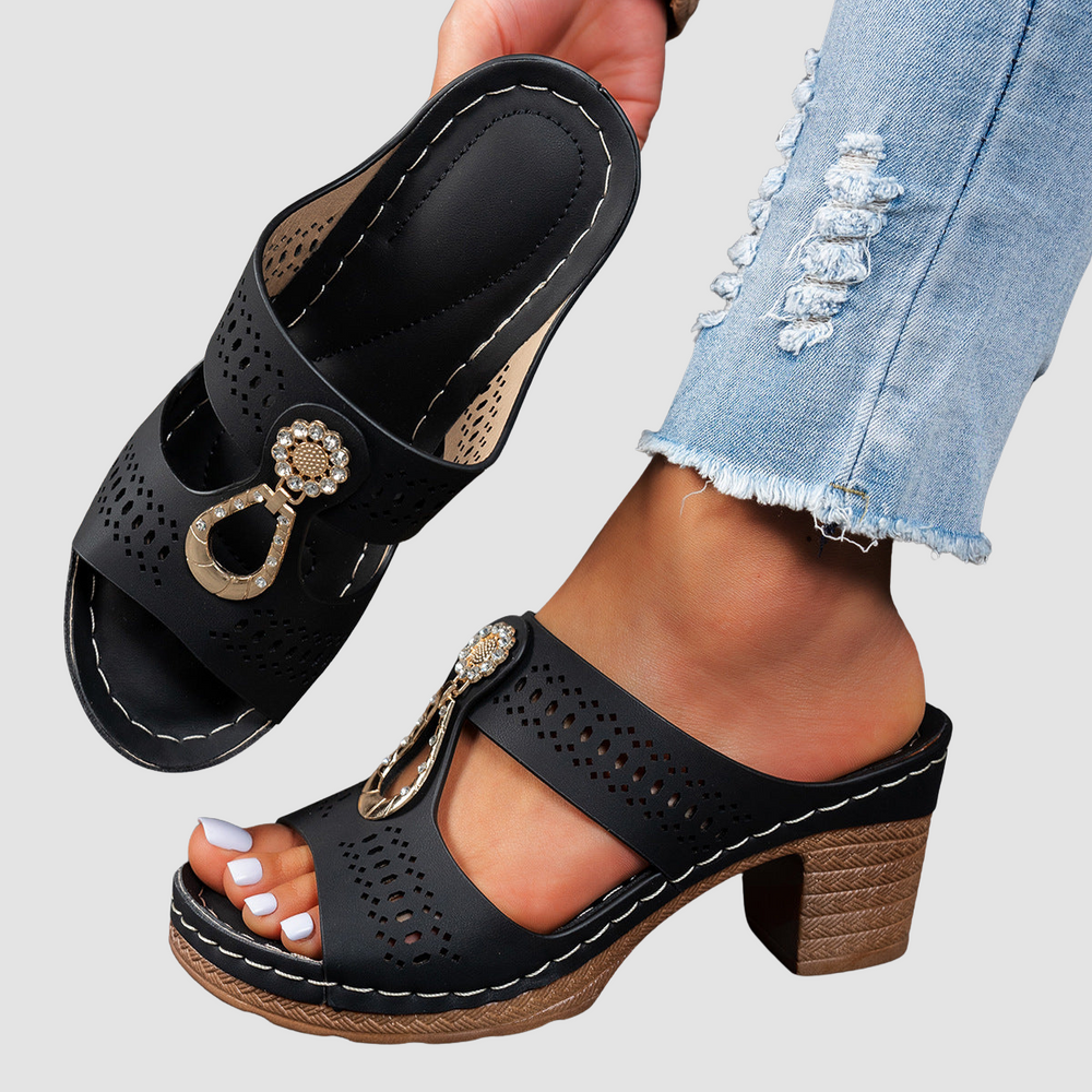 Women's Linda High Heel Orthopedic Sandals - Pain-Free Styling