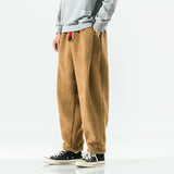 Men's Lambswool Joggers – Warm Relaxed Fit Winter Trousers