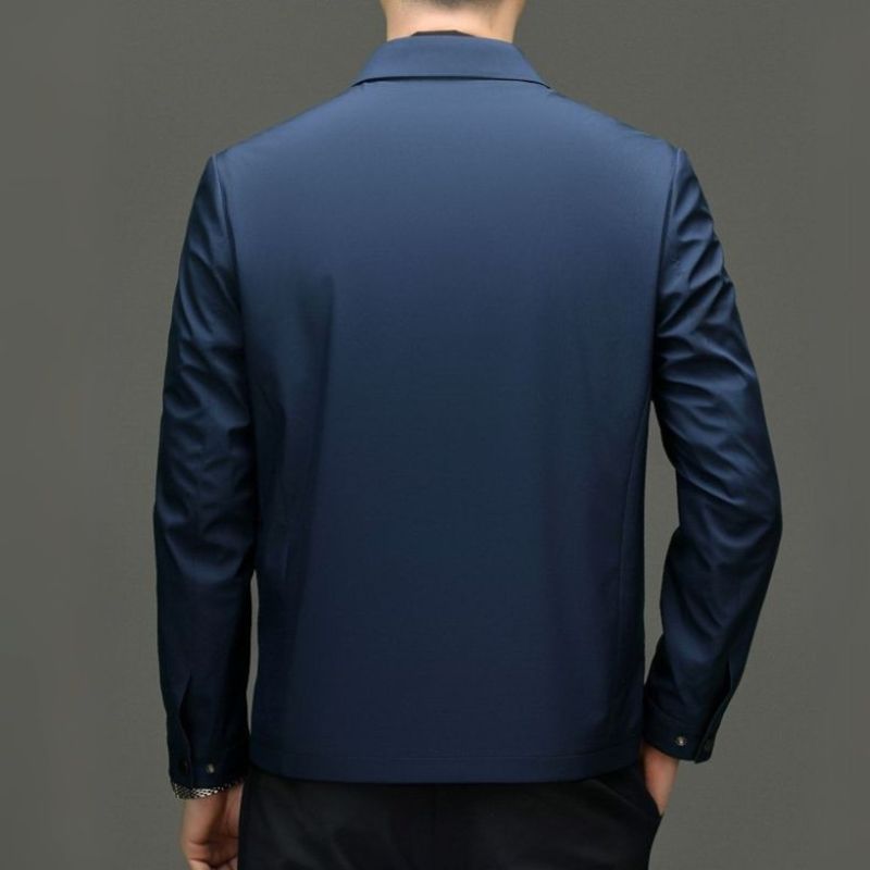 Men's Lightweight Tailored Zip Jacket – Smart Everyday Layer – view 4