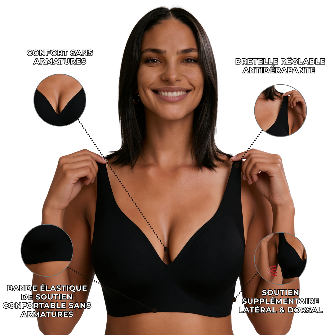 Women's Seamless Second-Skin Bra – Wireless Everyday Comfort – view 10