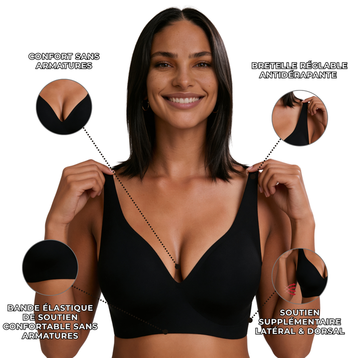 Women's Seamless Second-Skin Bra – Wireless Everyday Comfort – view 10