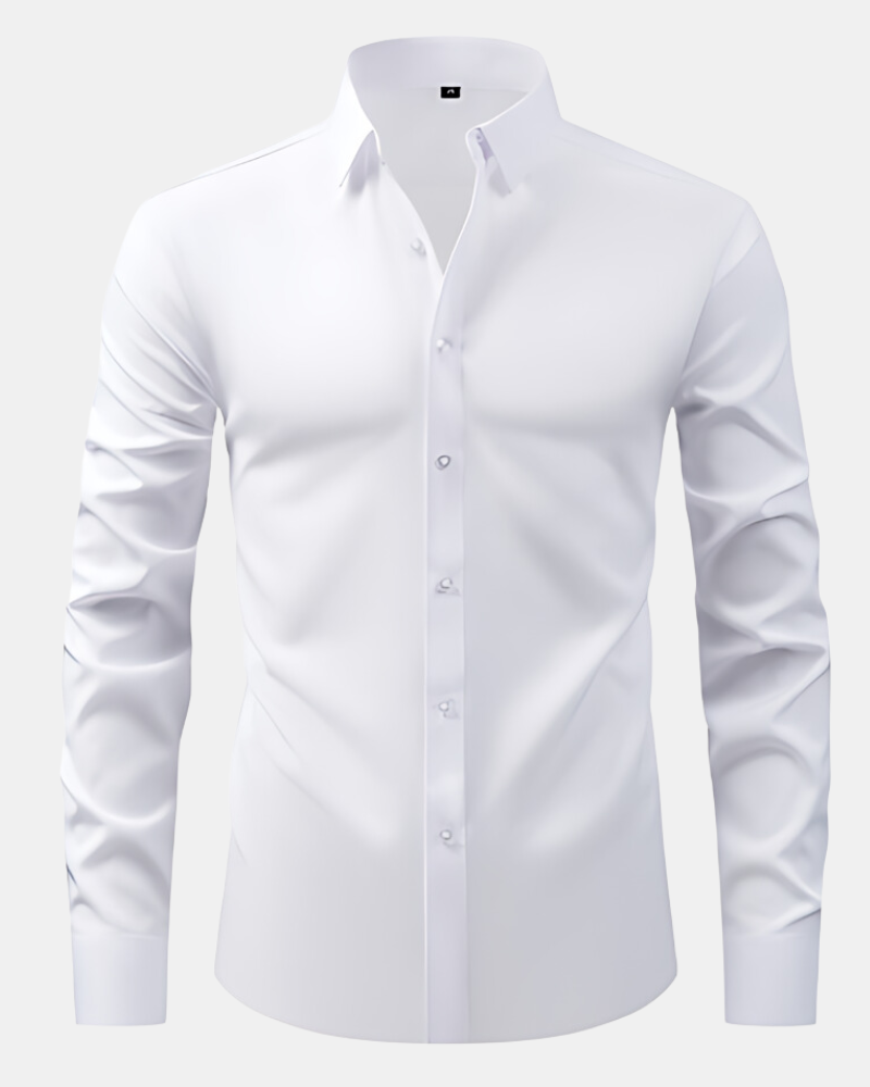Men's Stretch Dress Shirt – Wrinkle-Resistant Office Shirt – view 3