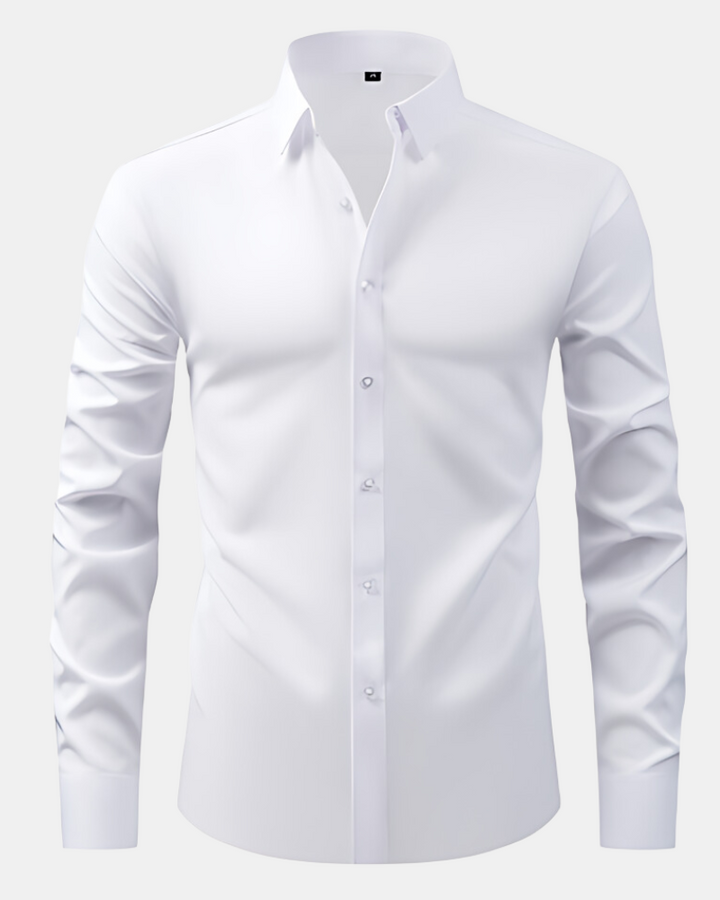 Men's Stretch Dress Shirt – Wrinkle-Resistant Office Shirt – view 3