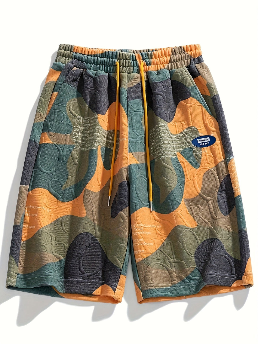 Men's Camo Relaxed Shorts – Lightweight Summer Streetwear – view 5