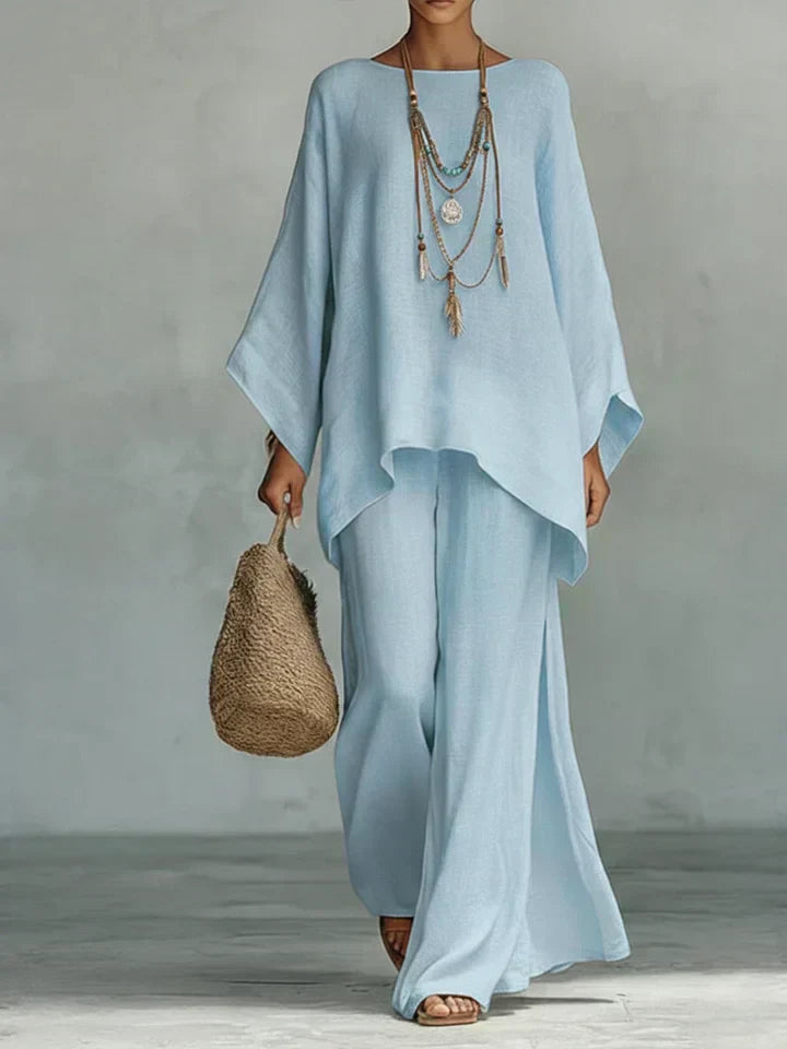 Women's Printed Loungewear Set - Effortless Everyday Comfort