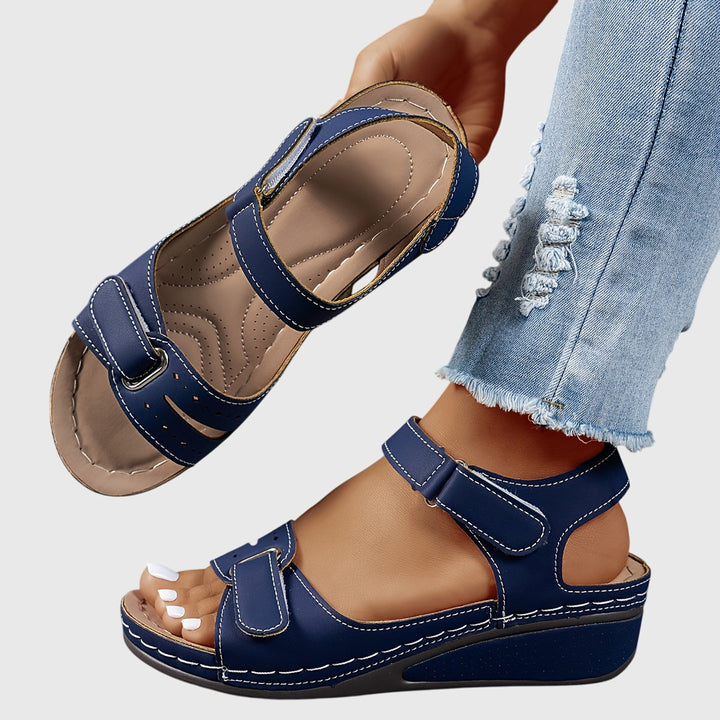 Women's Crystal Orthopedic Sandals - All-Day Comfort
