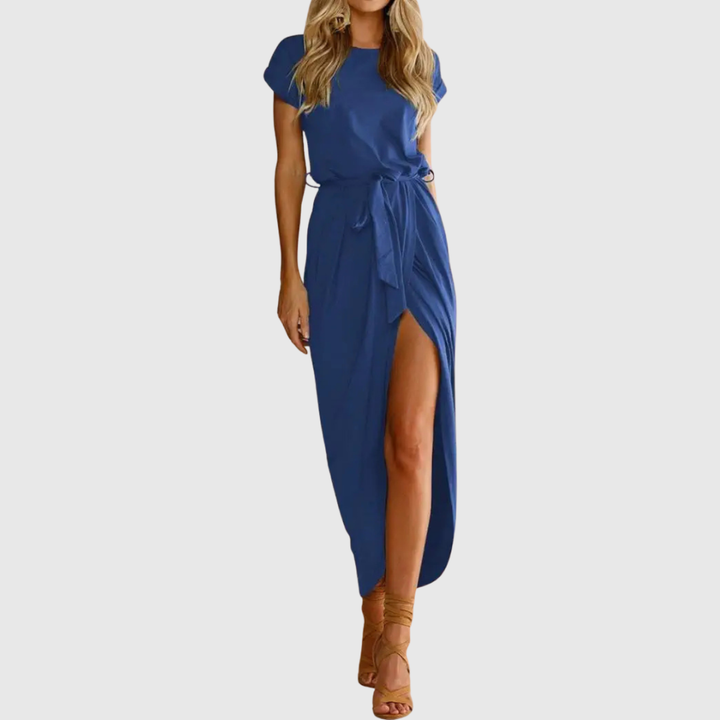 Women's Casual Midi Dress - Effortless Style for Any Occasion